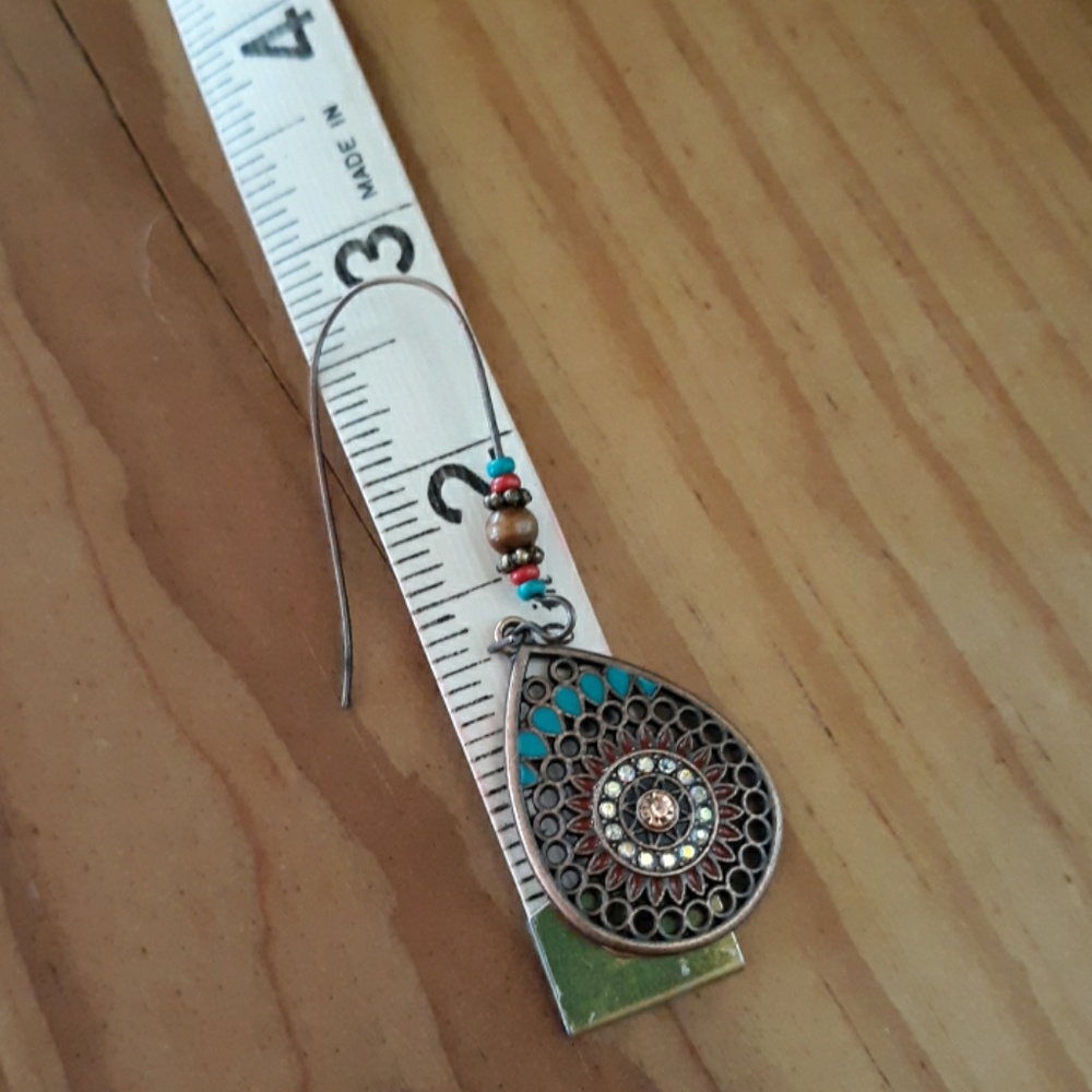 Jeweled Boho Earrings - Picture 4 of 6